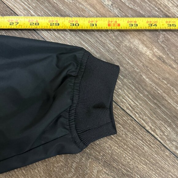 VTG Detroit Red Wings Windbreaker Jacket Men's XL Black Embroidered 90s Pro Edge - Picture 10 of 10